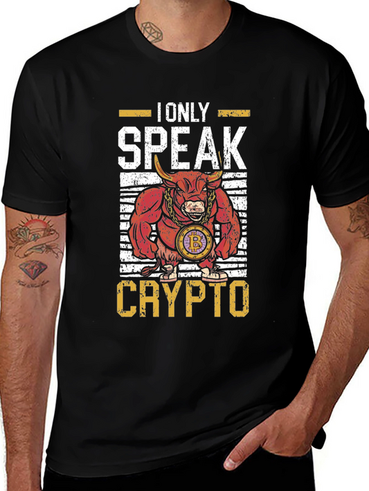 Camiseta I Only Speak Crypto