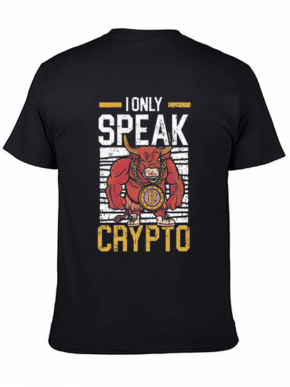 Camiseta I Only Speak Crypto