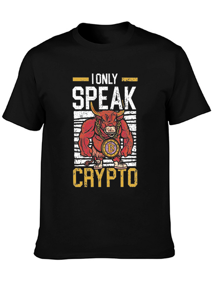 Camiseta I Only Speak Crypto