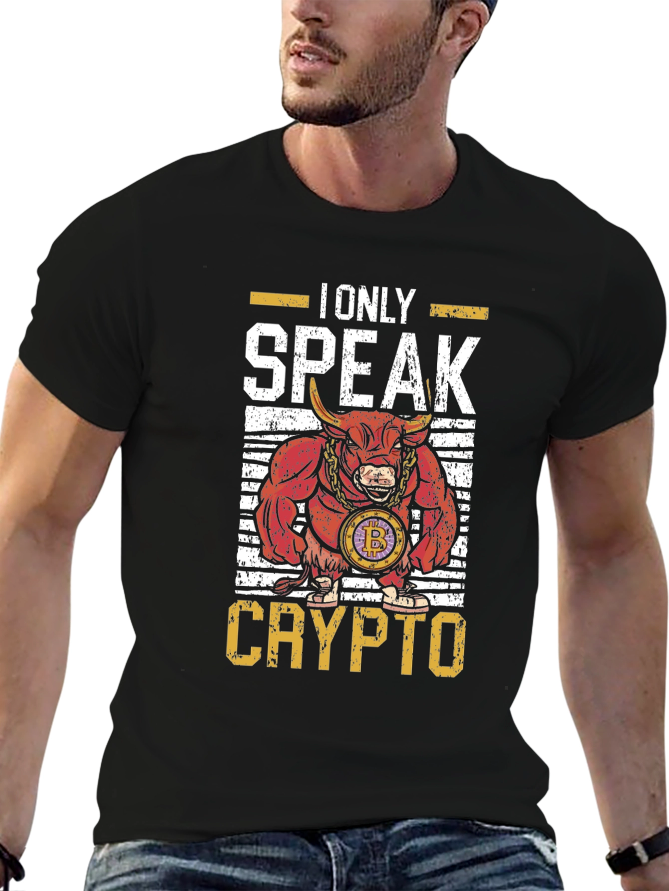 Camiseta I Only Speak Crypto