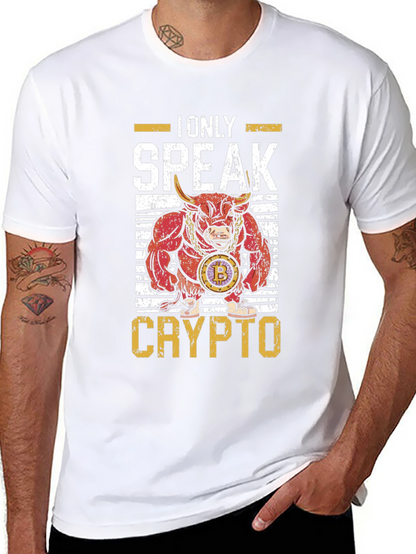 Camiseta I Only Speak Crypto