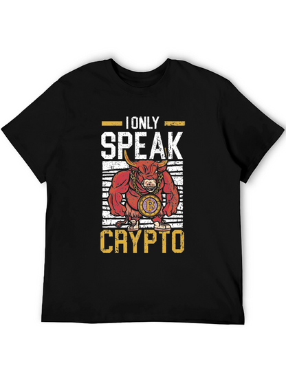 Camiseta I Only Speak Crypto