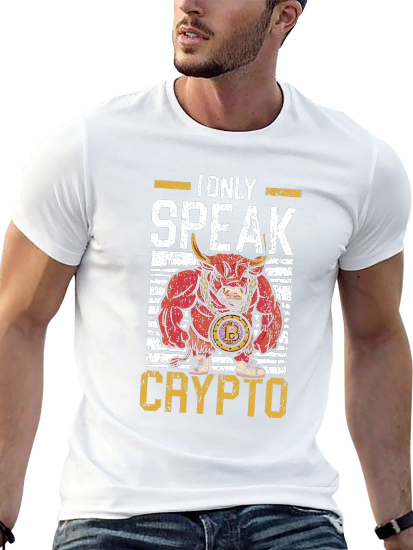 Camiseta I Only Speak Crypto