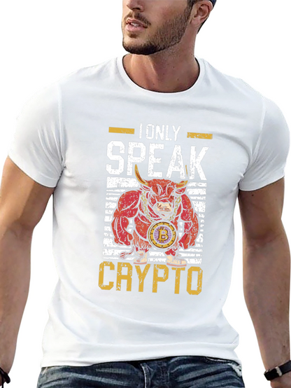 Camiseta I Only Speak Crypto