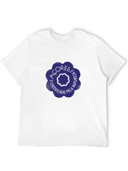Camiseta Negra Azores Certificado Pela Natureza
