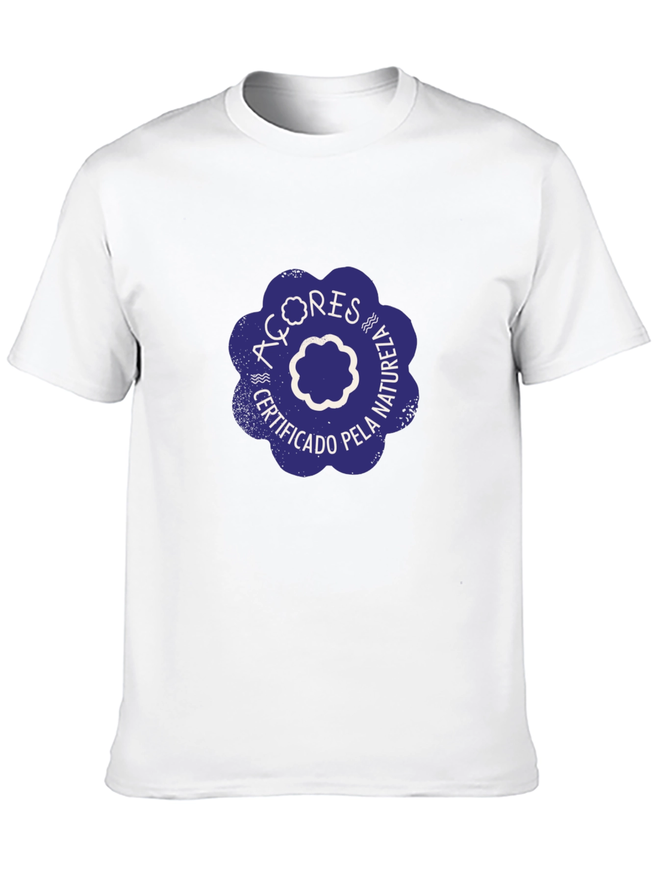Camiseta Negra Azores Certificado Pela Natureza