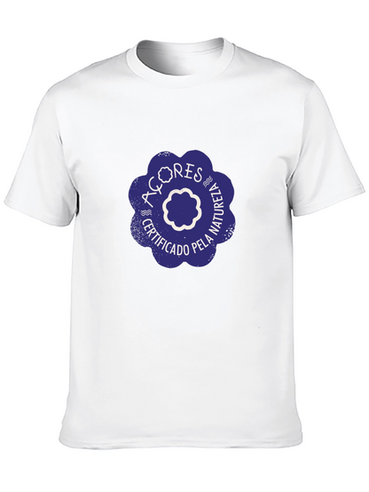 Camiseta Negra Azores Certificado Pela Natureza