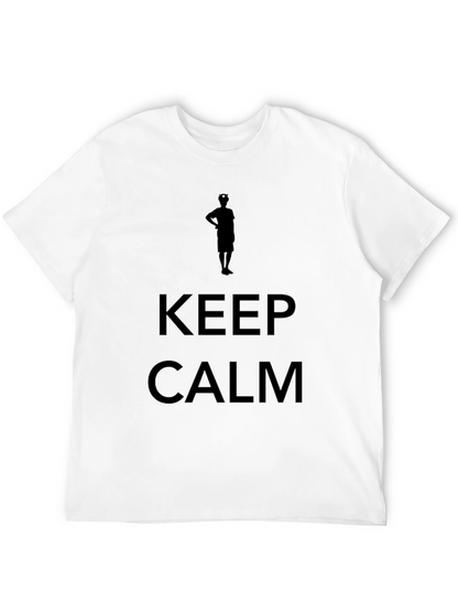 Camiseta Negra Hombre - Keep Calm