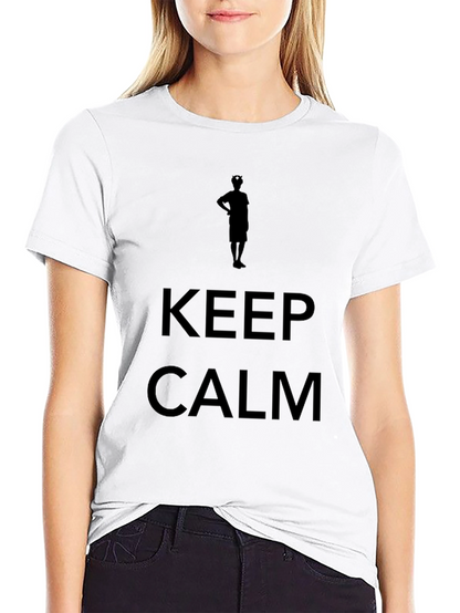 Camiseta Negra Hombre - Keep Calm