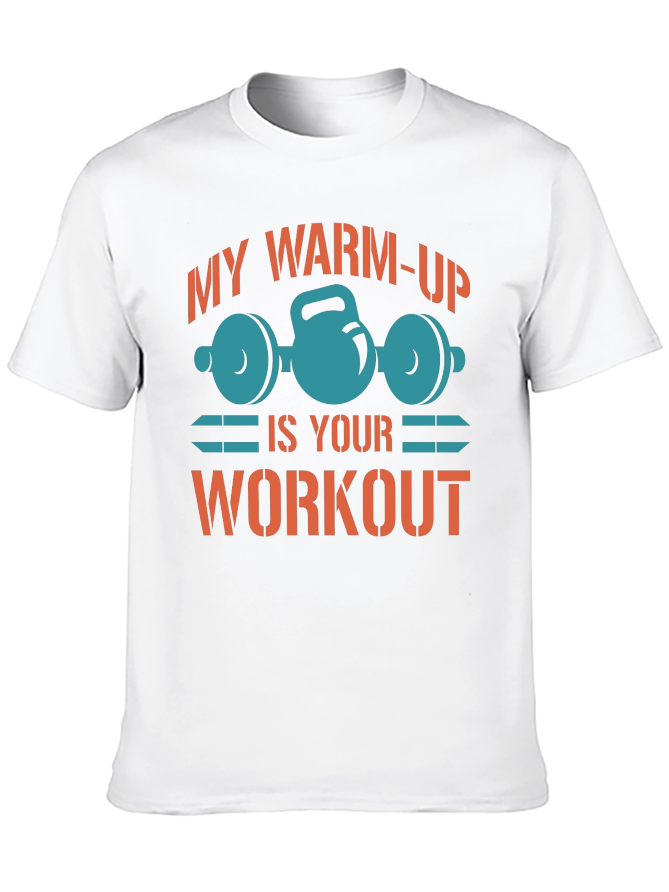 Camiseta Negra Gym Mi Calentamiento