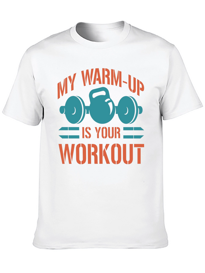 Camiseta Negra Gym Mi Calentamiento