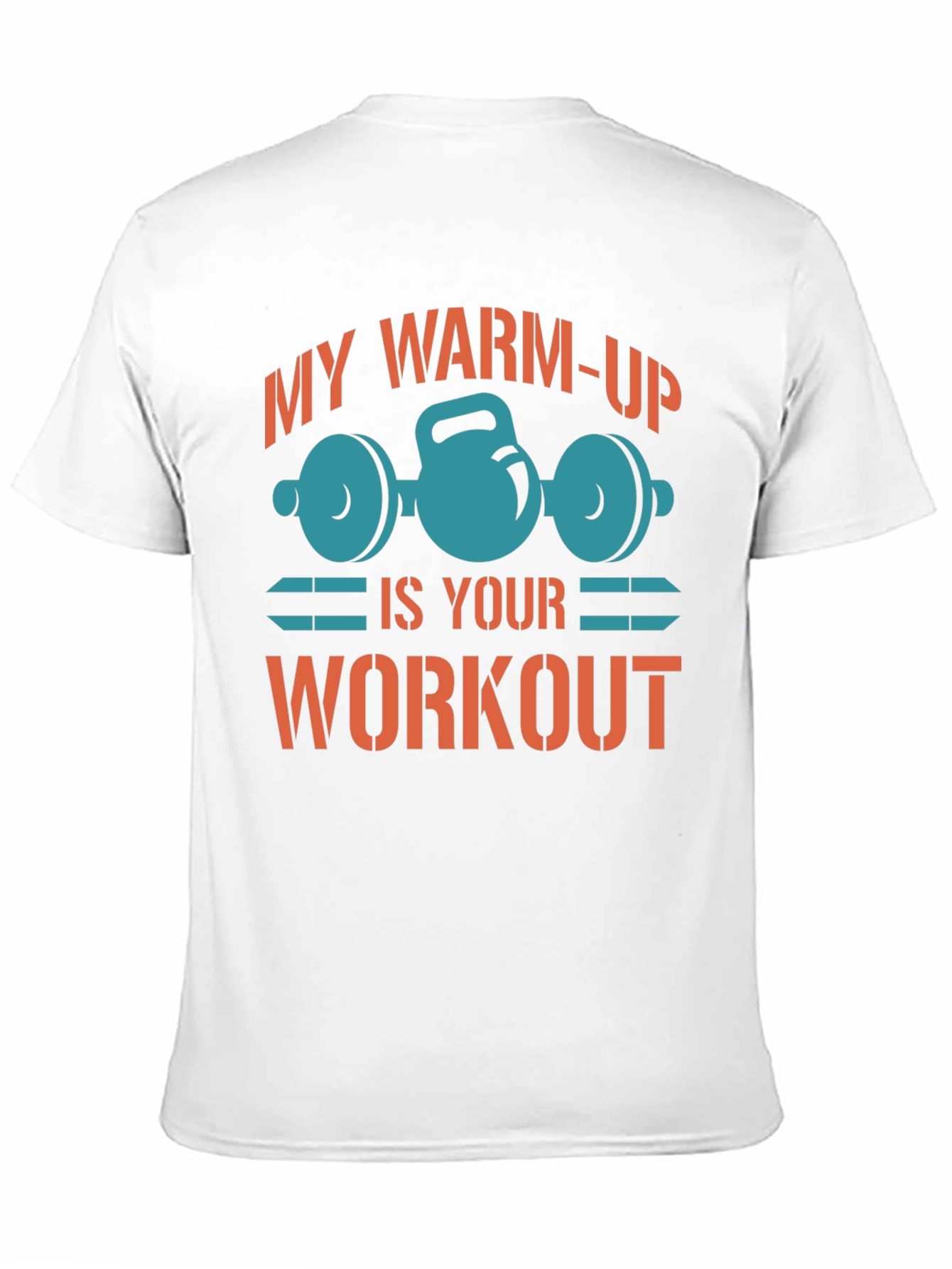 Camiseta Negra Gym Mi Calentamiento
