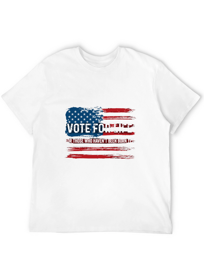 Camiseta Negra Vote For Life Americana