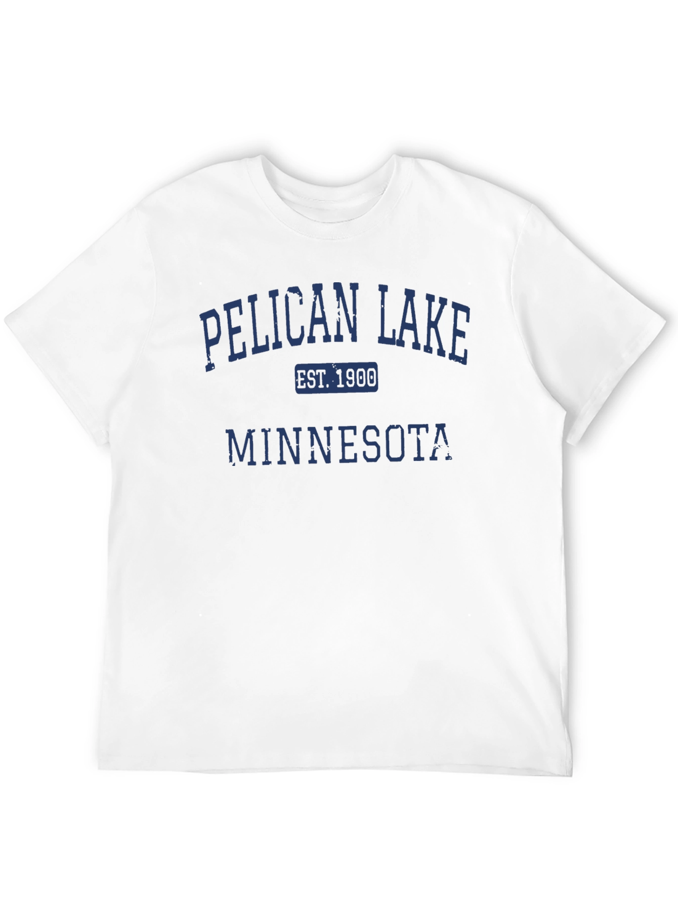 Camiseta Negra Pelican Lake Minnesota