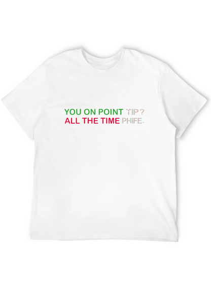 Camiseta Negra You on Point Estilo Urbano