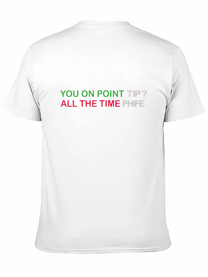 Camiseta Negra You on Point Estilo Urbano
