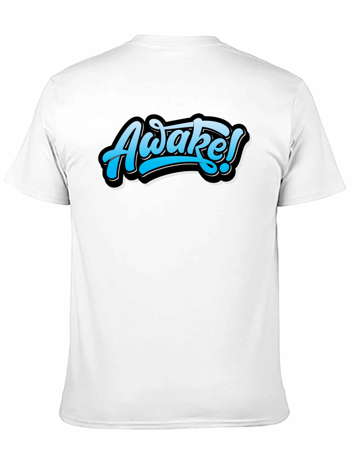 Camiseta Negra Awake! Diseño Urbano