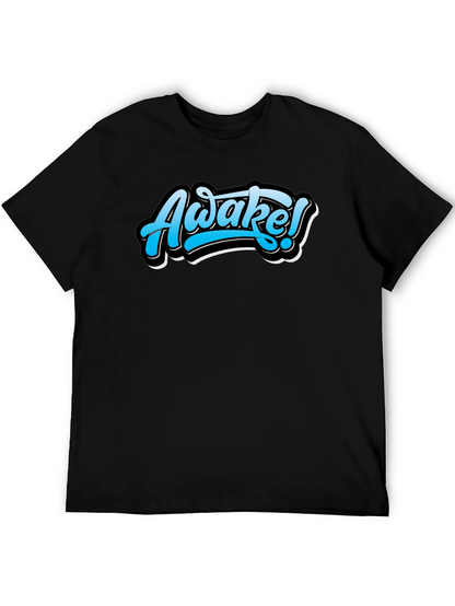 Camiseta Negra Awake! Diseño Urbano