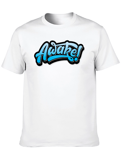 Camiseta Negra Awake! Diseño Urbano