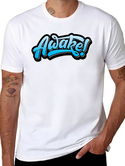 Camiseta Negra Awake! Diseño Urbano
