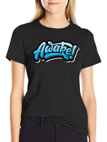 Camiseta Negra Awake! Diseño Urbano