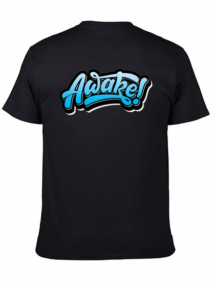 Camiseta Negra Awake! Diseño Urbano