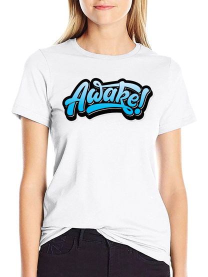 Camiseta Negra Awake! Diseño Urbano