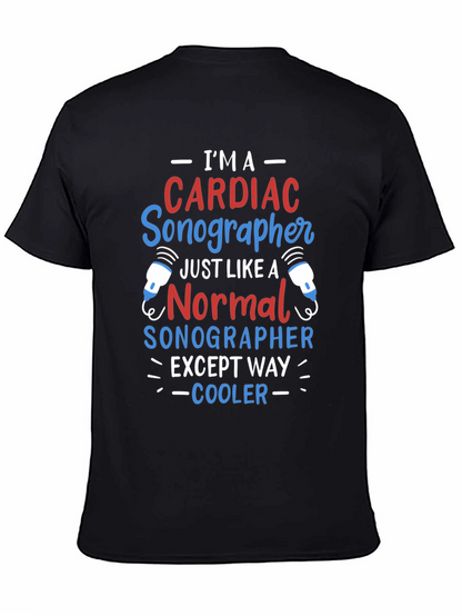 Camiseta Cardíaco Sonographer - ¡Más Cool!