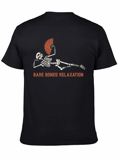 Camiseta Relax Esqueleto - Humor y Comodidad