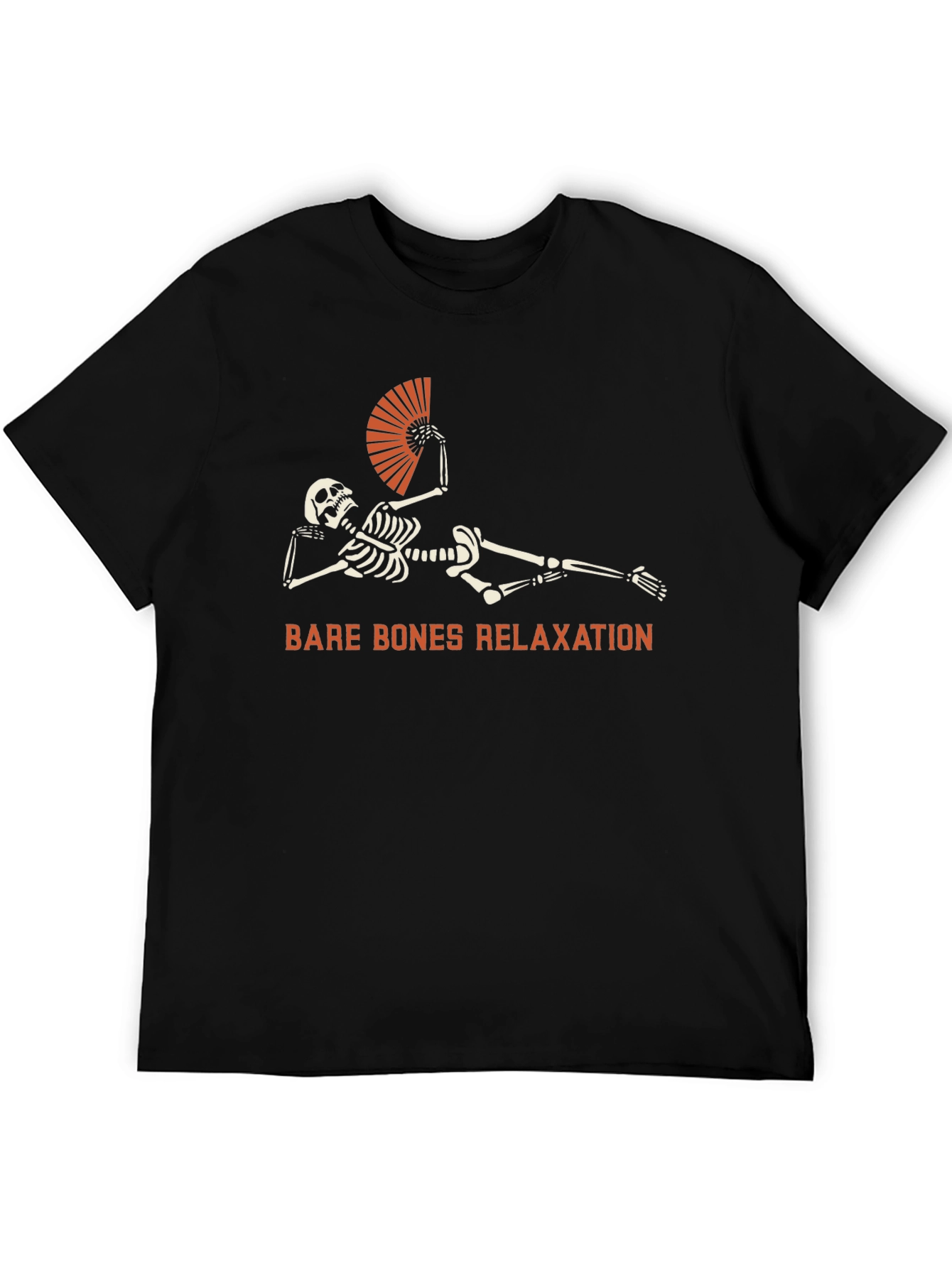 Camiseta Relax Esqueleto - Humor y Comodidad