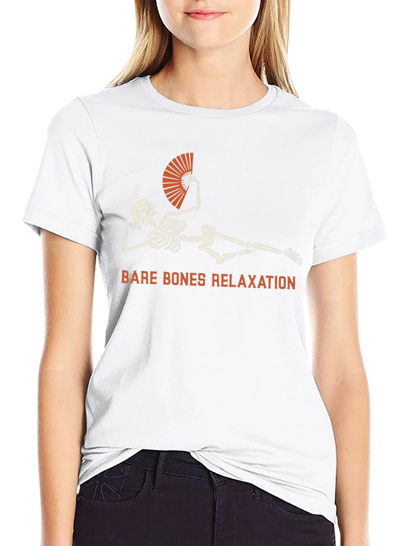 Camiseta Relax Esqueleto - Humor y Comodidad