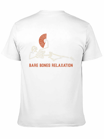 Camiseta Relax Esqueleto - Humor y Comodidad