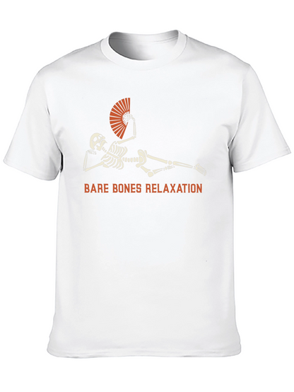 Camiseta Relax Esqueleto - Humor y Comodidad