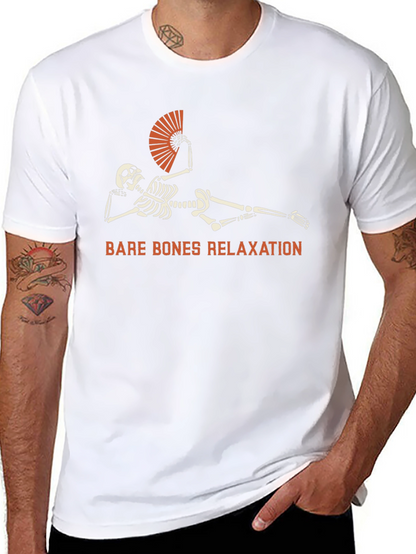 Camiseta Relax Esqueleto - Humor y Comodidad