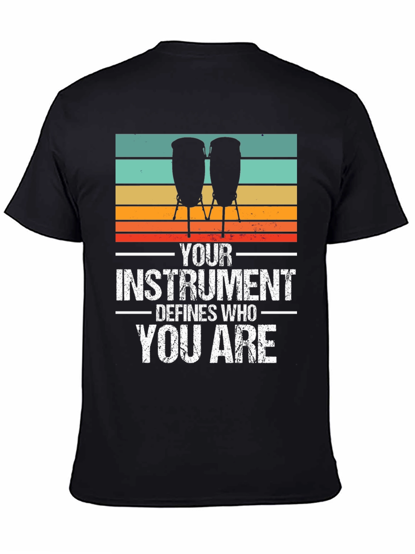 Camiseta Negra: Tu Instrumento Te Define