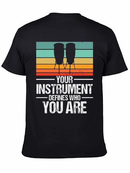 Camiseta Negra: Tu Instrumento Te Define