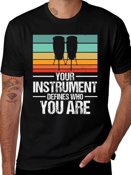 Camiseta Negra: Tu Instrumento Te Define