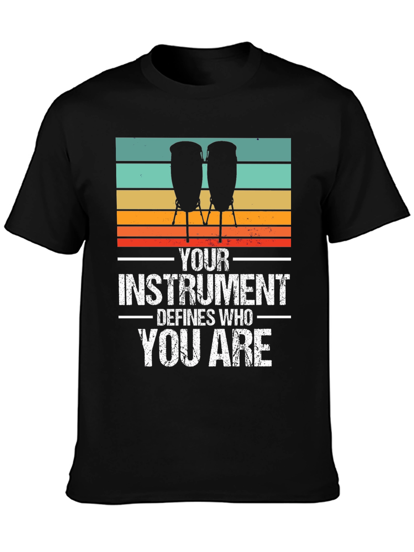 Camiseta Negra: Tu Instrumento Te Define
