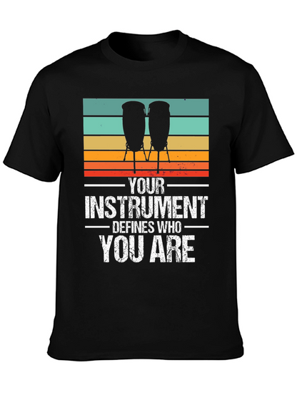 Camiseta Negra: Tu Instrumento Te Define