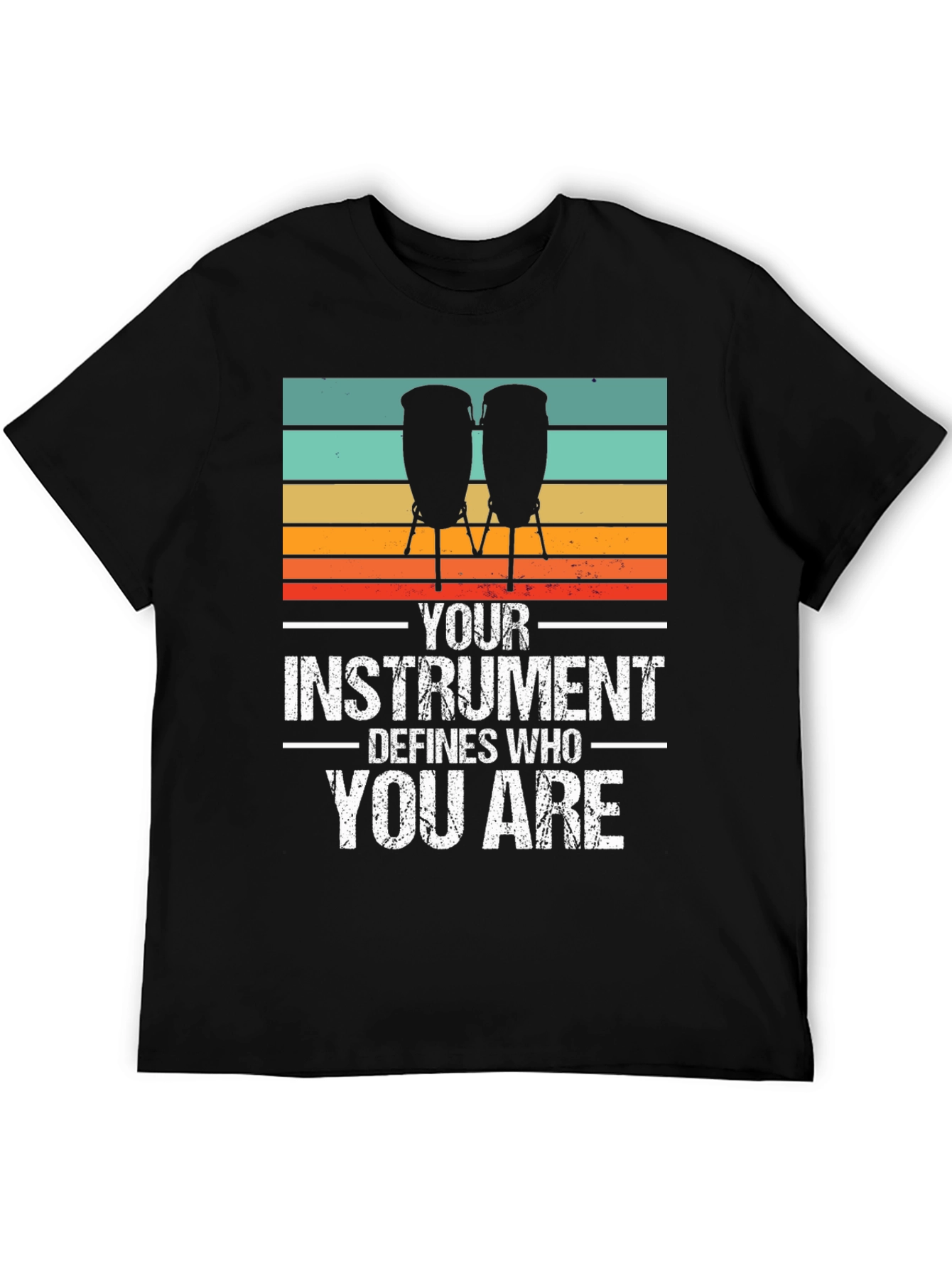 Camiseta Negra: Tu Instrumento Te Define