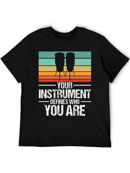 Camiseta Negra: Tu Instrumento Te Define