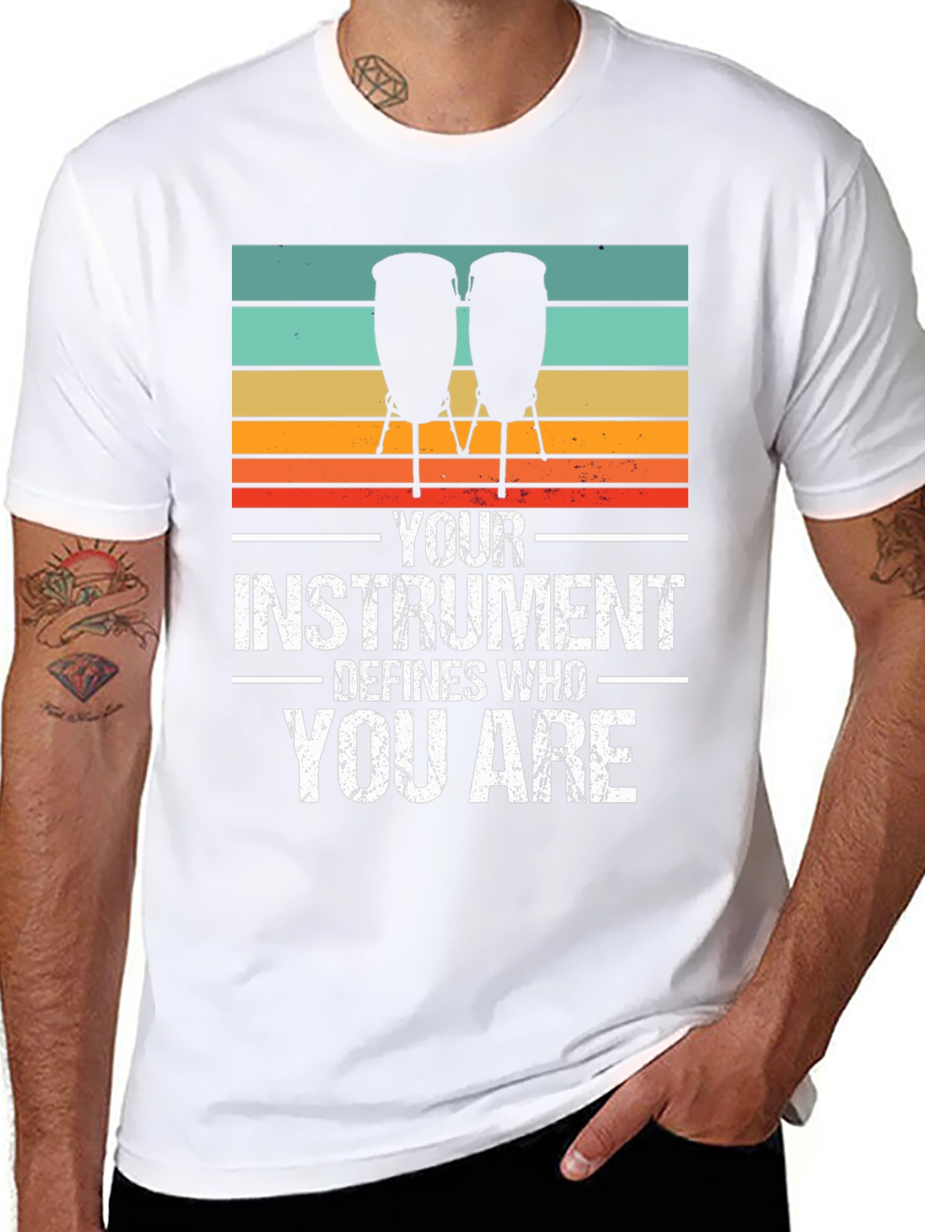Camiseta Negra: Tu Instrumento Te Define