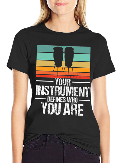 Camiseta Negra: Tu Instrumento Te Define