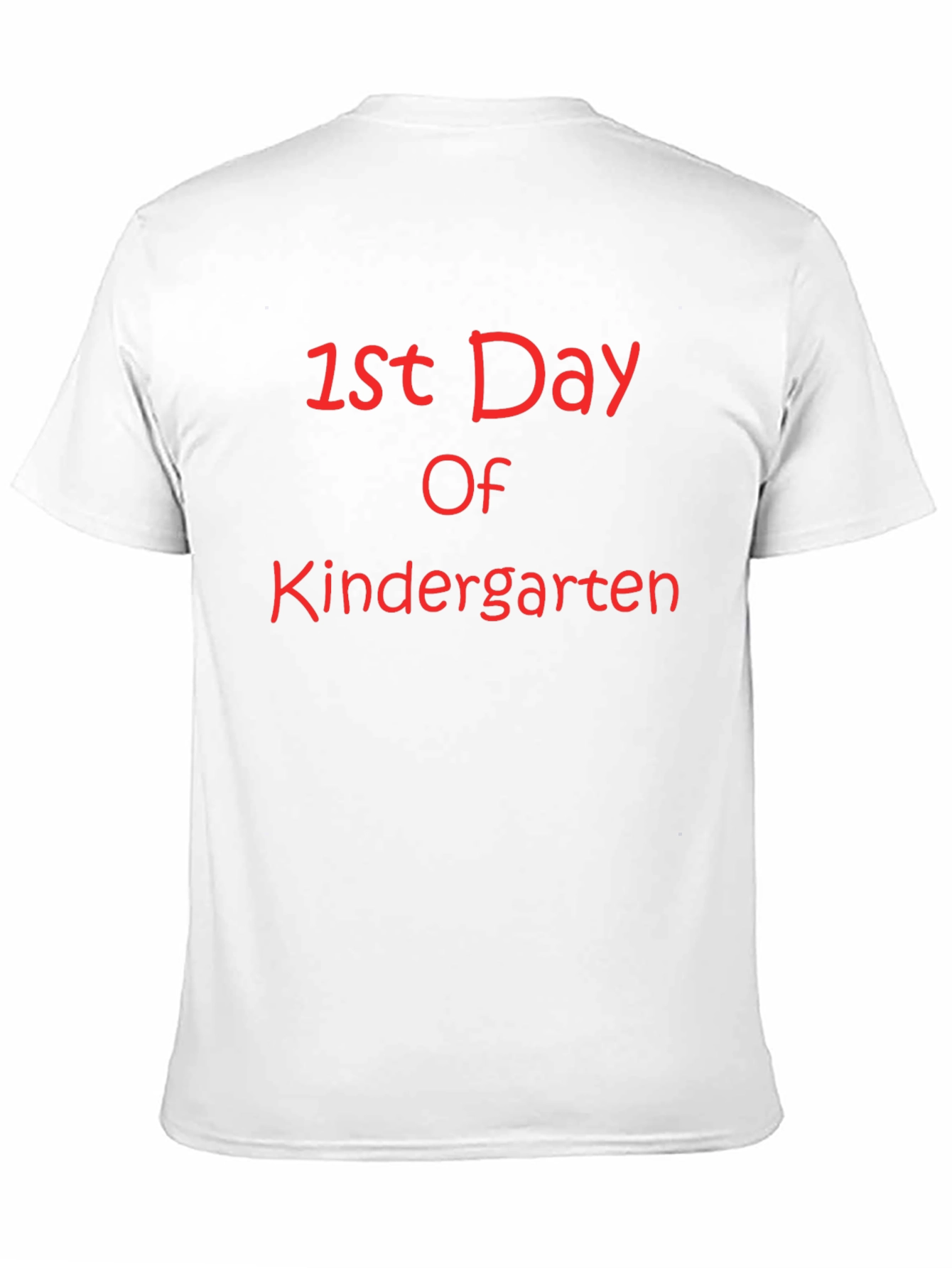 Camiseta Negra Primer Día de Kinder