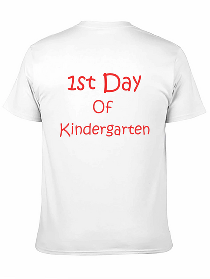 Camiseta Negra Primer Día de Kinder