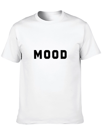 Camiseta Negra Mood para Hombre - Casual