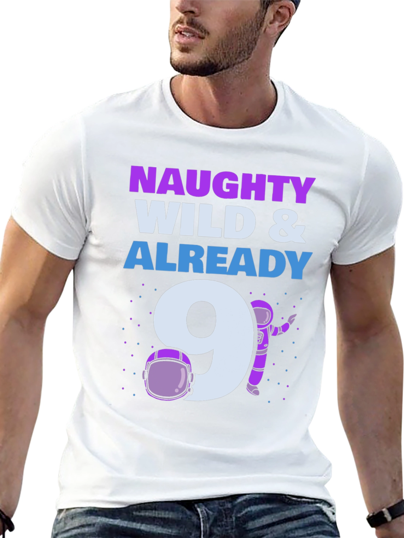 Camiseta Naughty Wild & Already 9