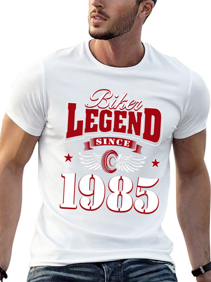 Camiseta Motero Leyenda Desde 1985