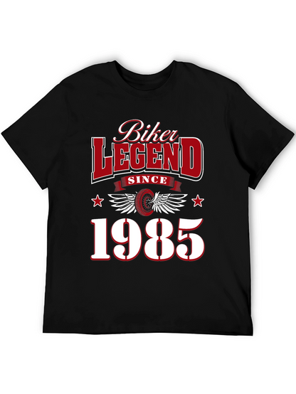 Camiseta Motero Leyenda Desde 1985