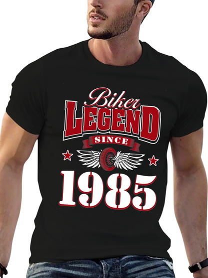 Camiseta Motero Leyenda Desde 1985